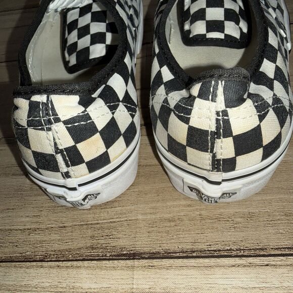 Vans Checkerboard Black White Skater Shoes Off The Wall 6 W 4.5 M - Picture 3 of 10